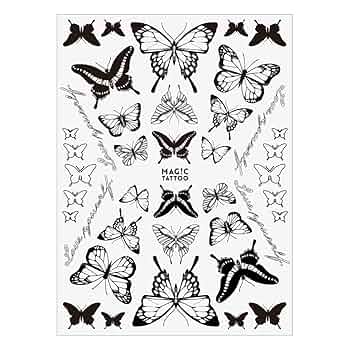 Amazon.co.jp: 【2枚セット】No.026_Butterfly/蝶,2週間で